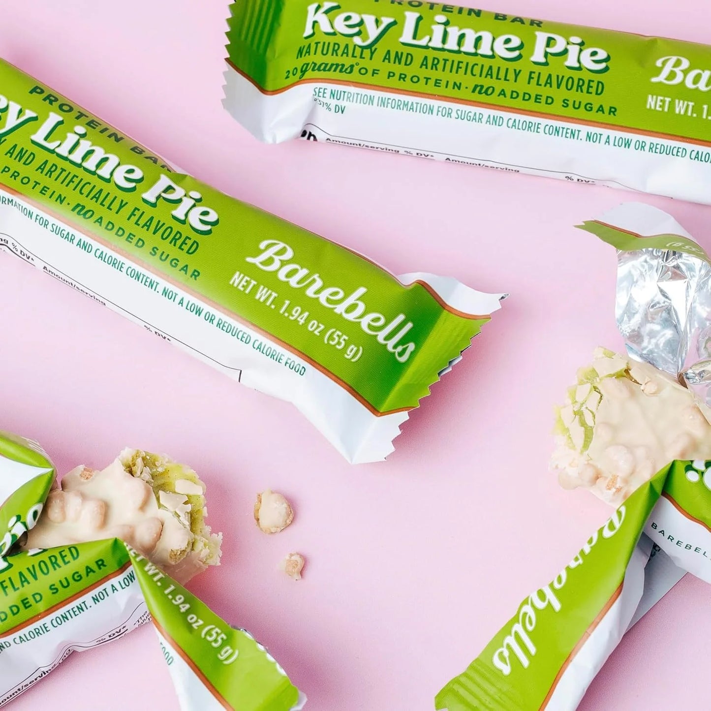Protein Bars - Protein Snacks with High Protein (12 Count (Pack of 1), Key Lime)