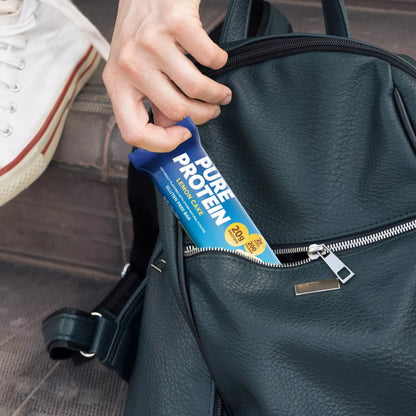 Pure Protein Lemon Cake High Protein Snack Protein Bar - 20G Protein - 12Ct: Gluten-Free, Chewy