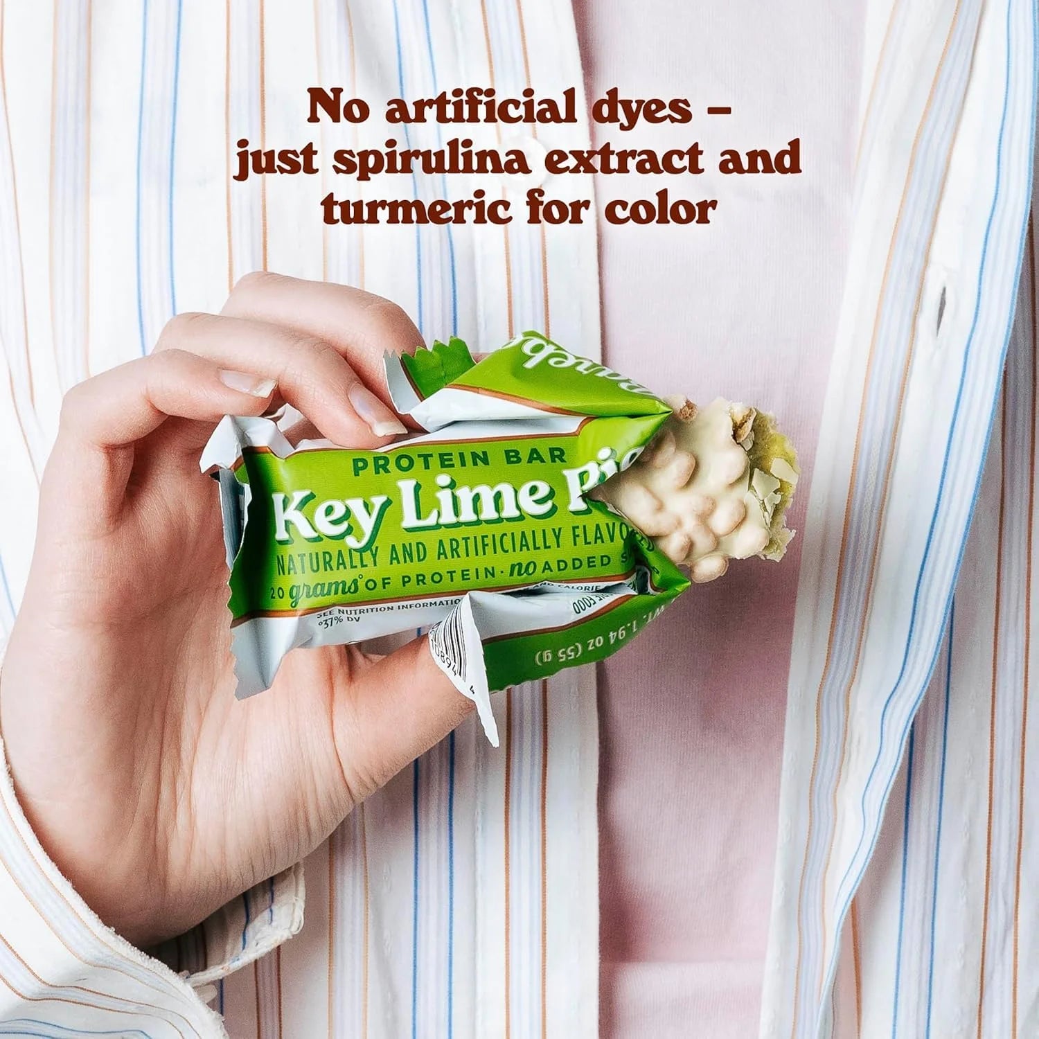 Protein Bars - Protein Snacks with High Protein (12 Count (Pack of 1), Key Lime)