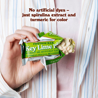 Protein Bars - Protein Snacks with High Protein (12 Count (Pack of 1), Key Lime)