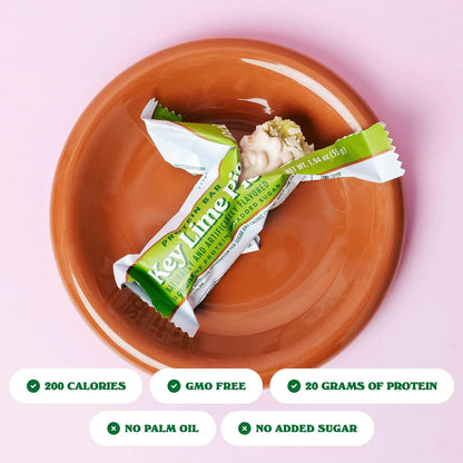 Protein Bars - Protein Snacks with High Protein (12 Count (Pack of 1), Key Lime)