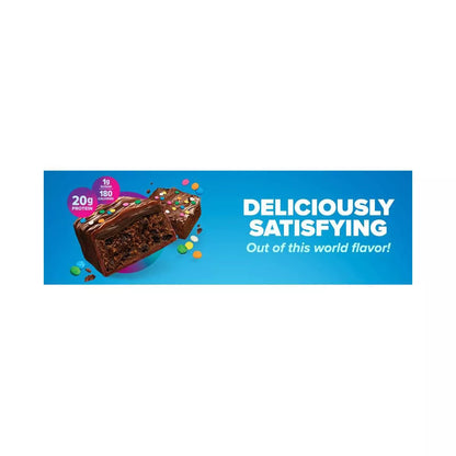 Pure Protein Galactic Brownie High Protein Snack Protein Bar - 20G Protein - 12Ct: Gluten-Free, Chewy